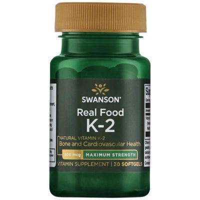 Witamina K2 MK7 naturalna 200mcg 30kaps Swanson  - 087614029061.jpg