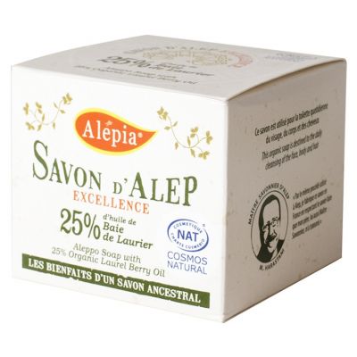 Mydło Alep Excellence 25% BIO 190g Alepia - 3700479109255.jpg