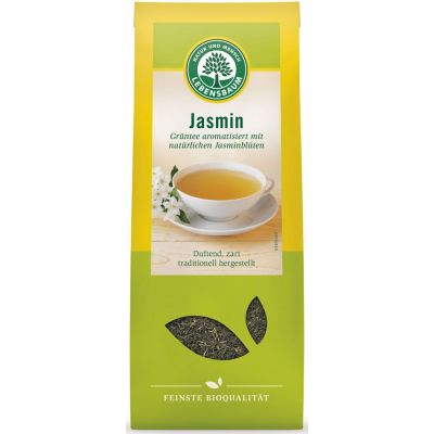 Herbata Zielona Jaśminowa Liściasta BIO 75g Lebensbaum  - 4012346536507.jpg