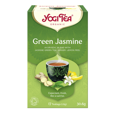 Herbata Zielona Jaśminowa Green Jasmine BIO 17x1,8g Yogi Tea - 4012824402003.jpg