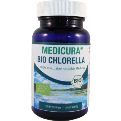 Chlorella BIO 60g 150szt Medicura  - 4035129003409.jpg