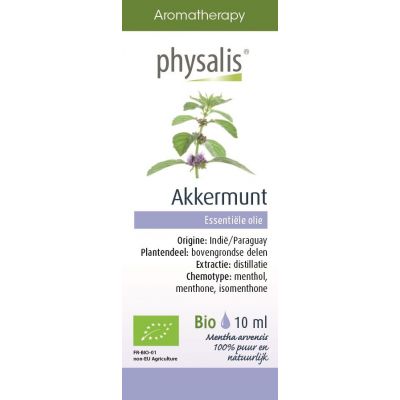 Olejek Eteryczny Mięta Polna (Akkermunt) BIO 10ml Physalis - 5412360018789.jpg