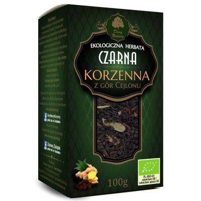 Herbata Czarna Korzenna EKO 100g Dary Natury - 5902581616951.jpg