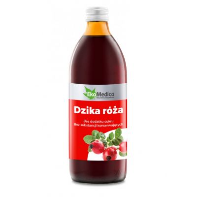 Róża sok 100% 500ml EkaMedica  - 5902596671150.jpg