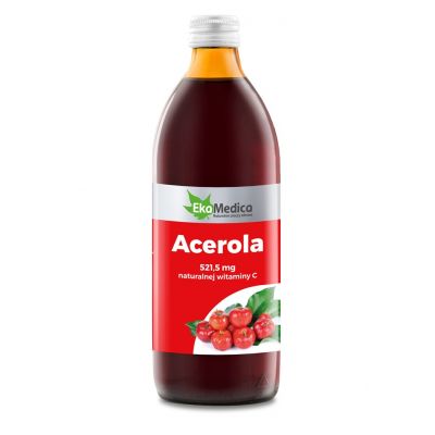 Acerola 100% 500ml EkaMedica  - 5902596671785.jpg