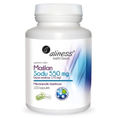 Maślan Sodu 550mg 100 kaps Aliness - 5902596935948.jpg