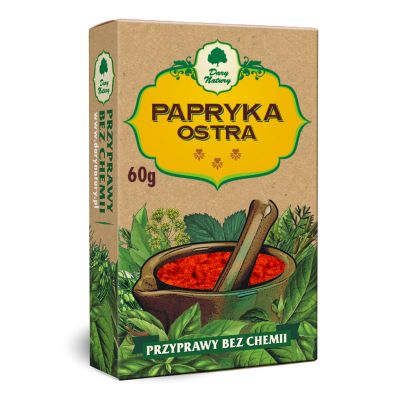 Papryka ostra 60g Dary Natury - 5902741001344.jpg