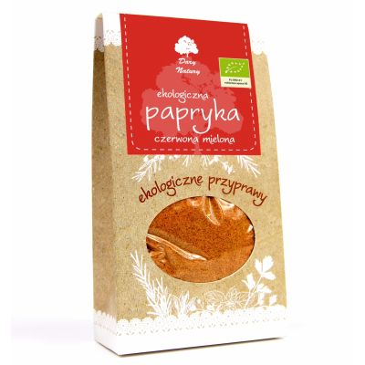 Papryka czerwona słodka mielona EKO 50g Dary Natury - 5902741006394.jpg