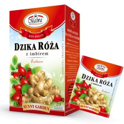 Herbata Róża z Imbirem 20x2g Malwa  - 5902781002110.jpg