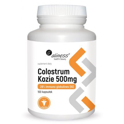 Colostrum kozie 100 kaps. Aliness  - 5903242580703.jpg