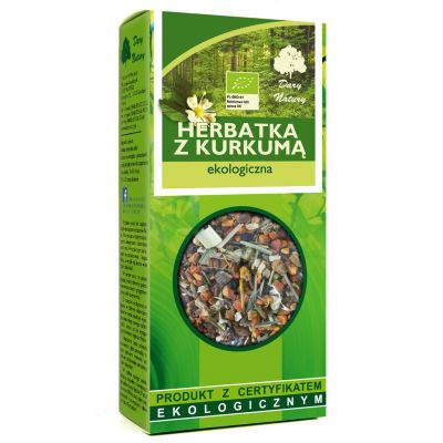 Herbatka z kurkumą EKO 100g Dary Natury - 5903246861464.jpg