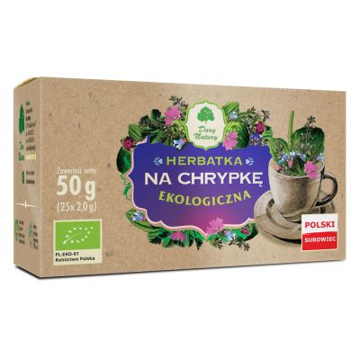 Herbatka Na chrypkę EKO 25x2g Dary Natury - 5903246861945.jpg