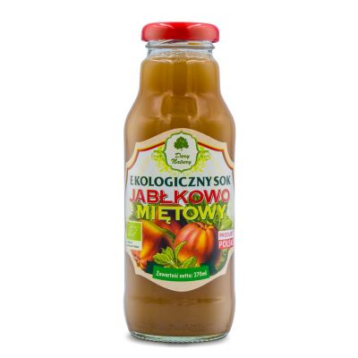 Sok Jabłkowo-Miętowy Eko 270ml Dary Natury - 5903246864557.jpg