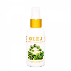 Olej z korzenia łopianu z ziołami 100ml Nami  - 5906365360030.jpg