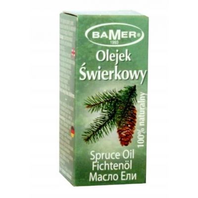 Naturalny olejek eteryczny - Świerkowy Bamer  - 5906764840041.jpg