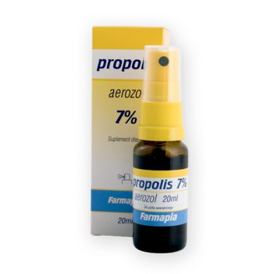 Propolis aerozol 7% 20ml Farmapia  - 5907459820119.jpg