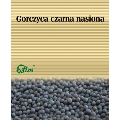 Gorczyca Czarna nasiona 50g Flos  - 5907752643286.jpg