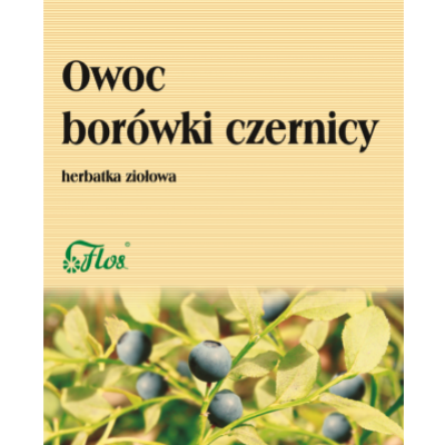 Owoc borówki czernicy - herbatka 50g Flos - 5907752643538.jpg