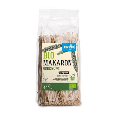 Makaron (Orkiszowy Razowy) Spaghetti BIO 400g Niro - 5908259954011.jpg