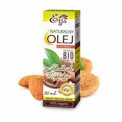 Olej ze Słodkich Migdałów Bio 50ml Etja  - 5908310446820.jpg