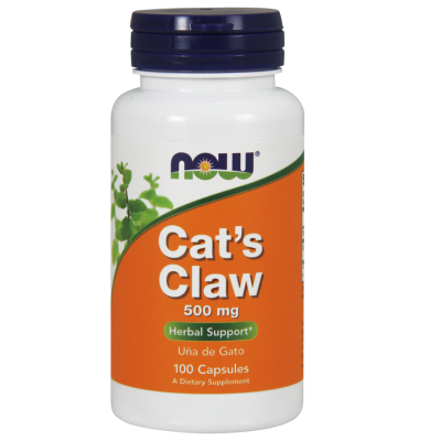 Cat's Claw 500mg 100 kapsułek Now Foods - 733739046185.jpg