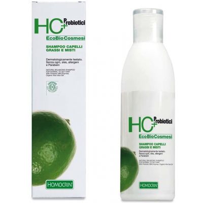 HC Probiotici Szampon pH 5,5  Szampon do włosów przetłuszczających się  i mieszanych 250ml Homocrin - 8002738985156.jpg