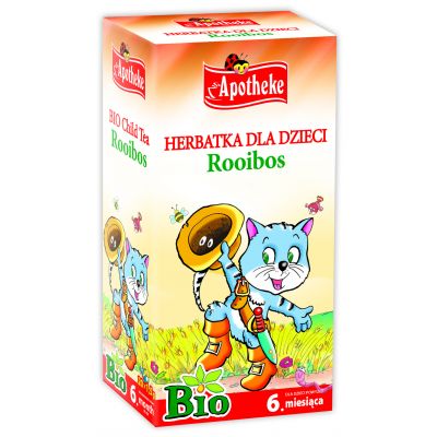 Herbatka dla dzieci rooibos BIO 20x1,5g Apotheke  - 8595178200793.jpg