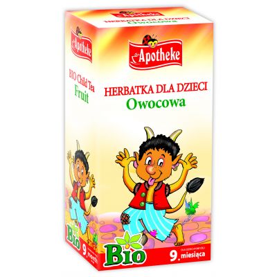 Herbatka dla dzieci owocowa BIO 20x2g Apotheke  - 8595178205989.jpg