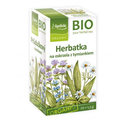 Herbatka na Oskrzela z Tymiankiem BIO 20x1,5g Apotheke - 8595178216664.jpg