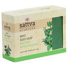 Mydło do Ciała Mięta 125g Sattva - 8905075000943.jpg